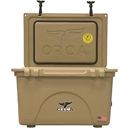 Orca ORCT040 40 qt. Insulated Cooler, Tan OR388267